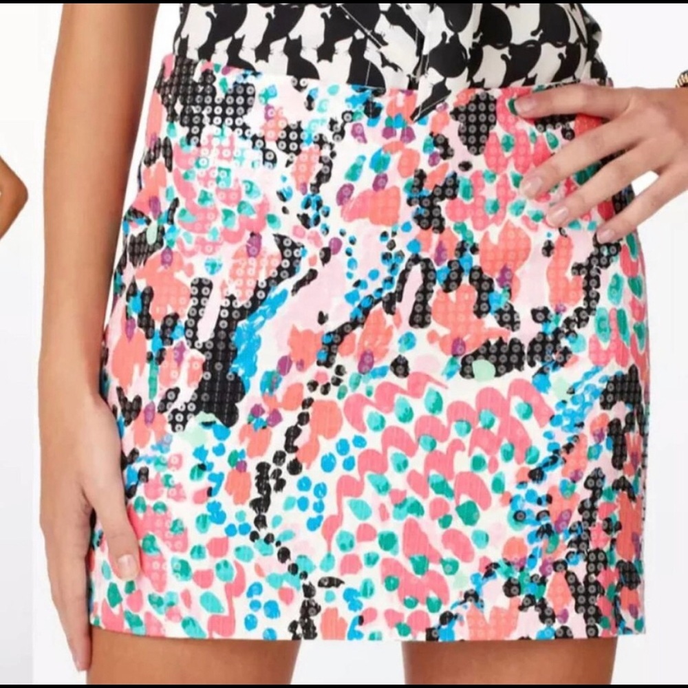 Lilly Pulitzer Cameo Tate Sequin Skirt